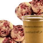 Blueberry cheesecake ice cream 4 scoops (16 OZ),  ايسكريم تشيزكيك توت 4 سكوب