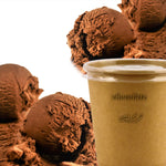 Chocolate ice cream 5 liter saver package, ايسكريم شوكولاته عبوة عائلية موفرة 5 لتر