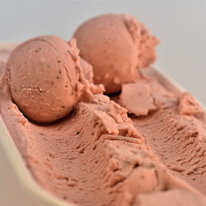 Strawberry fruit ice cream, ايسكريم فواكه فراوله 